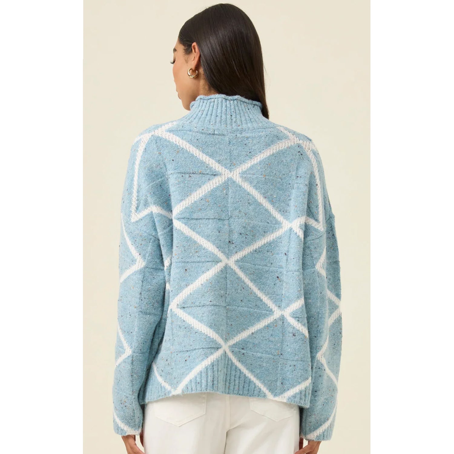 Jumper Mckenna Diamond - Ice Blue