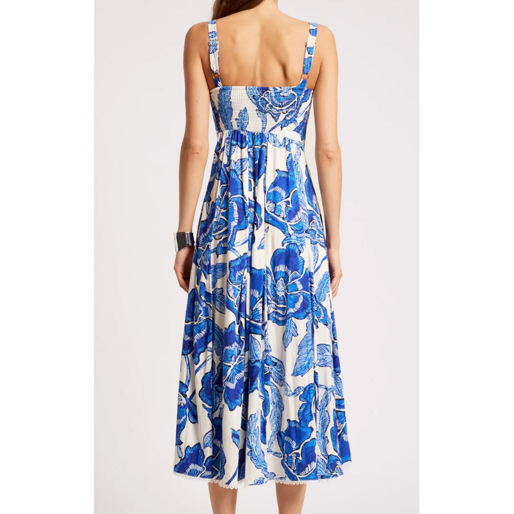 Dress Tank Gaia Maxi - Azure
