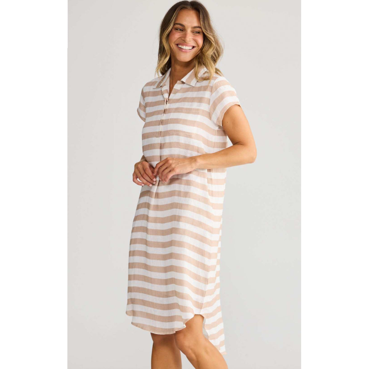 Tunic Ahoy - Natural W White