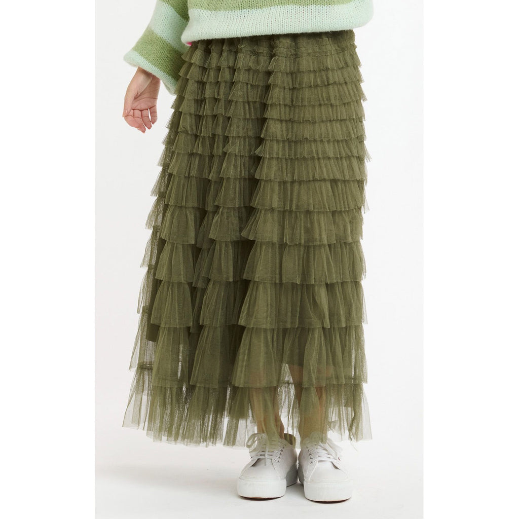 Skirt Tulle Long - Military