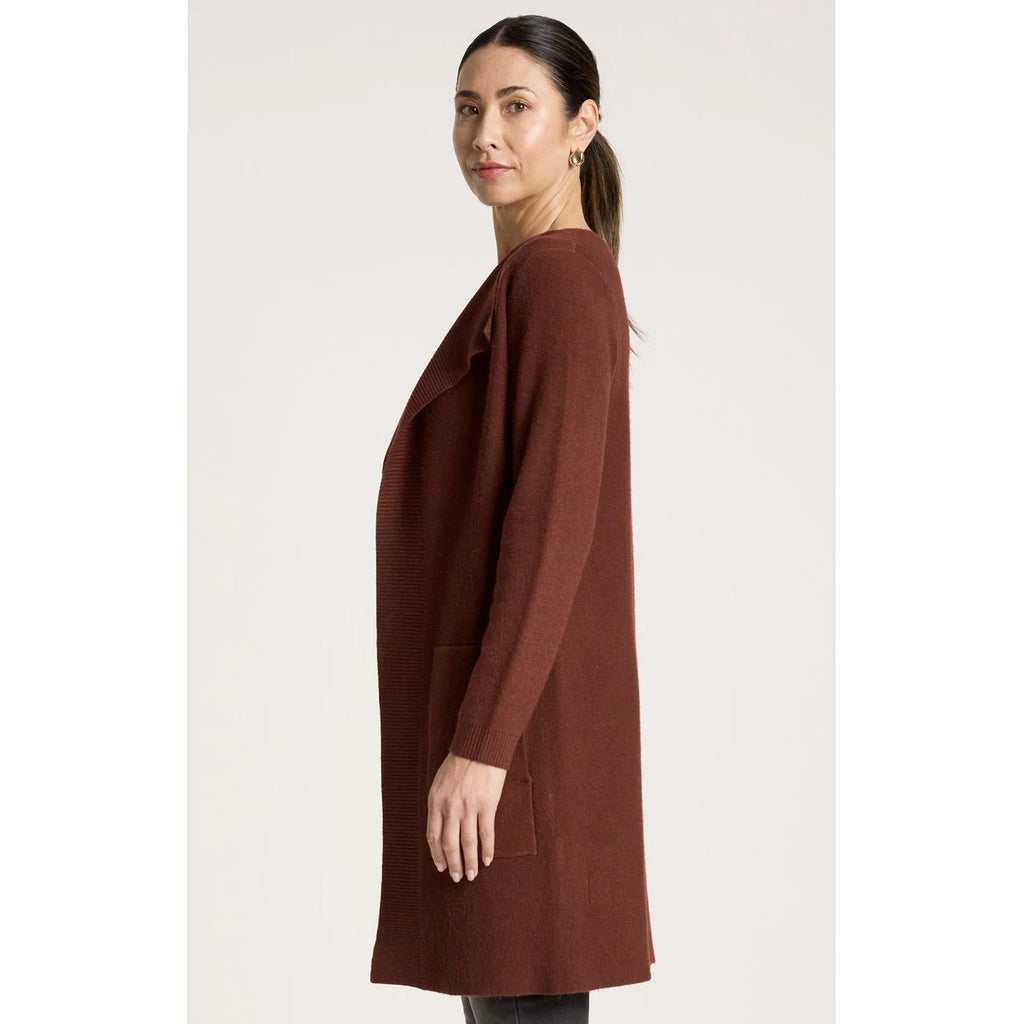 Cardigan Samira Mahogany