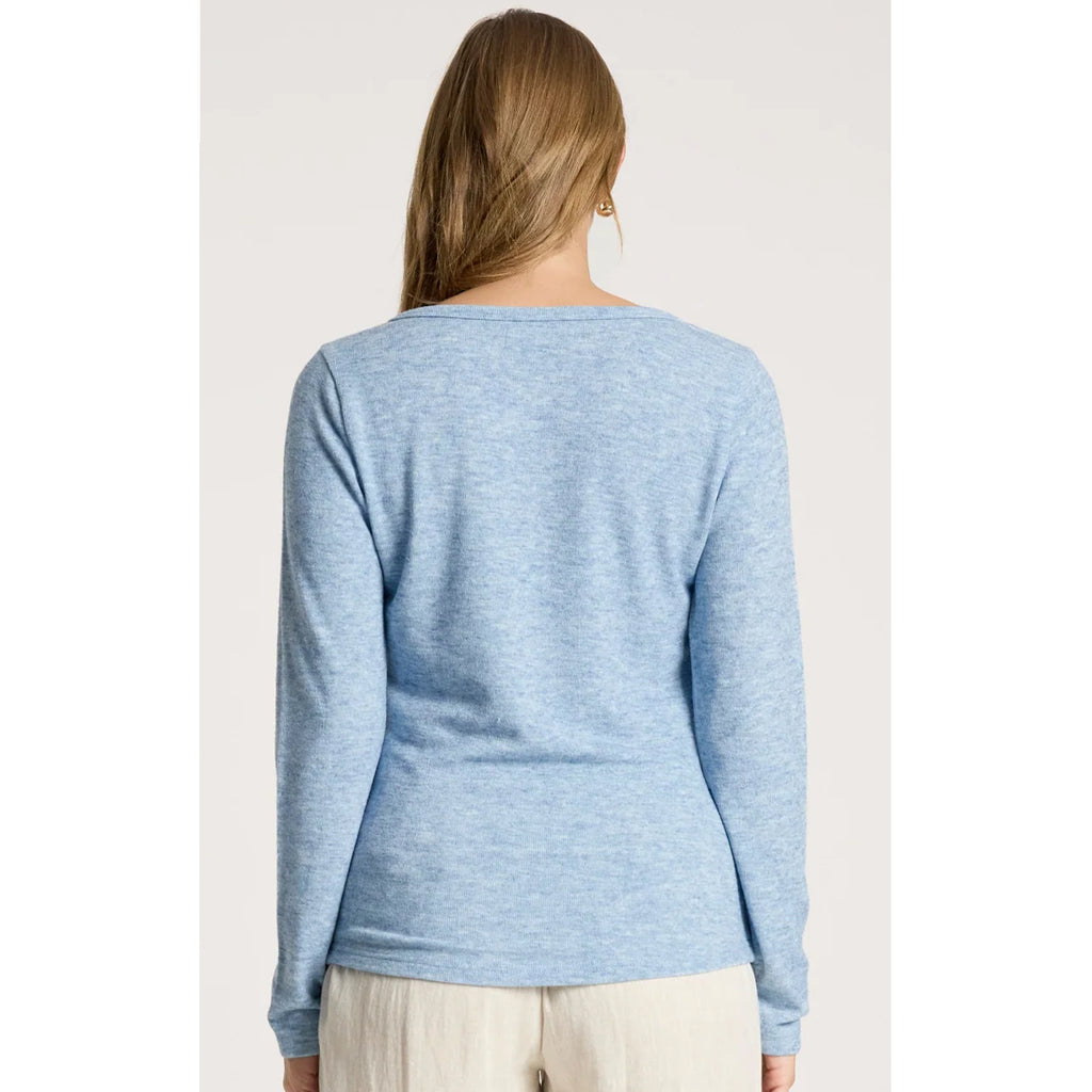 Top Rumi Long Sleeve - Lake