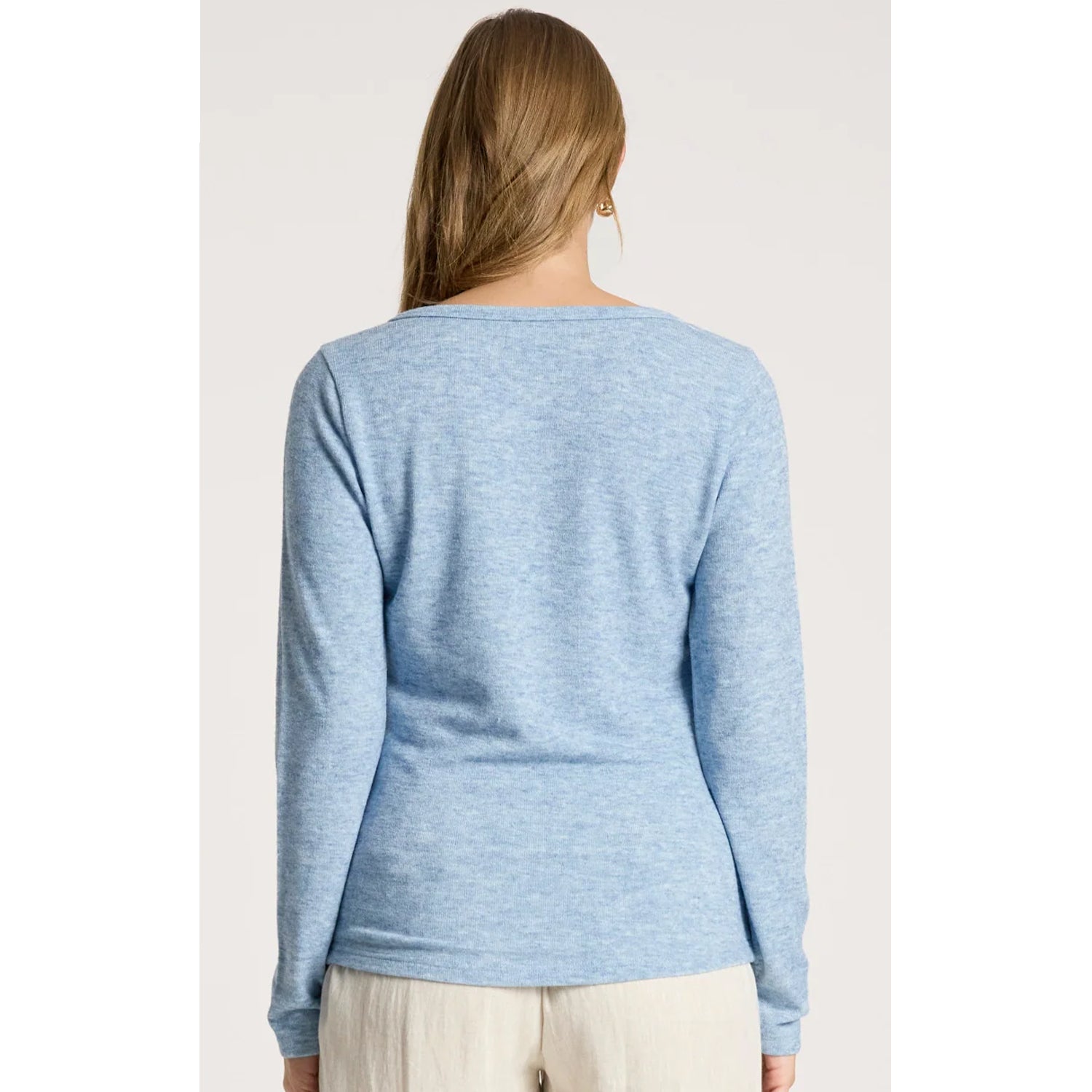 Top Rumi Long Sleeve - Lake