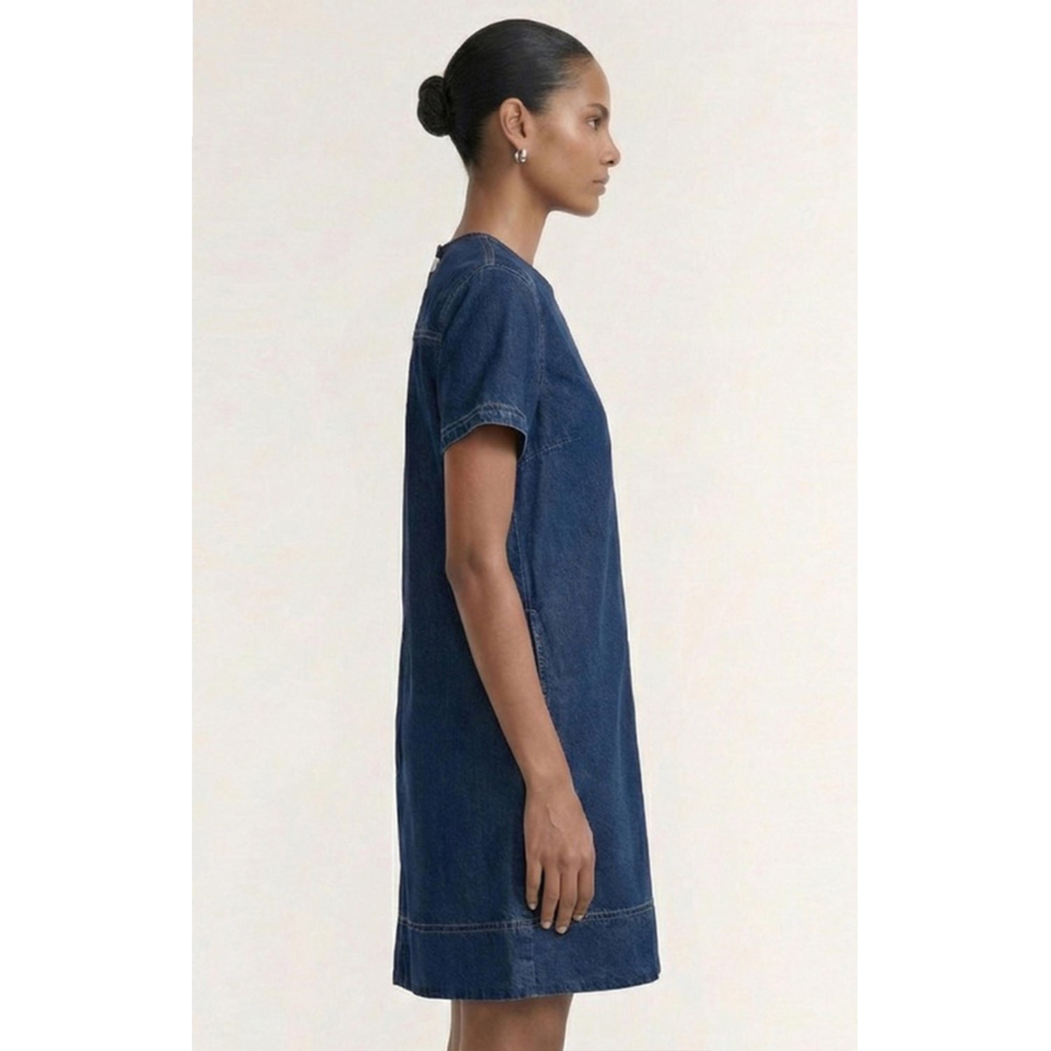 Dress Mini Chambray Roma - Indigo