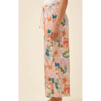 Pant Rosa - Floral