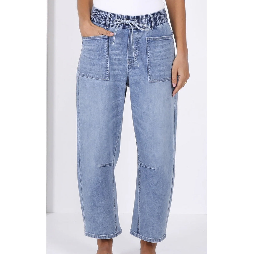 Jeans Leo Barrel - Light Blue