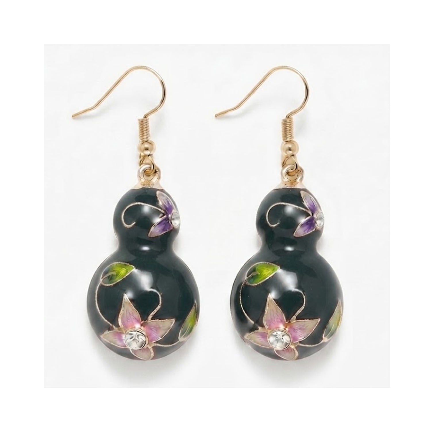 Earring Enamel Rin - Green