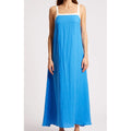 Dress Tank Maris Splice Maxi - Marine / White