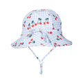 Swim Hat - Cherry Checks