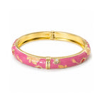Bangle Enamel - Vine Dark Pink