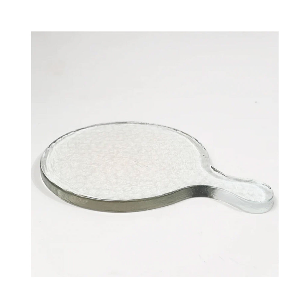 Board Handblown Glass Round - Clear
