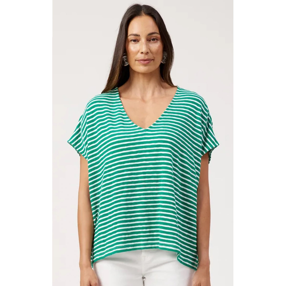 TShirt Tropea Stripe - Green