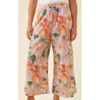 Pant Rosa - Floral