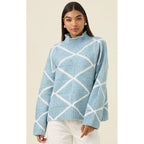 Jumper Mckenna Diamond - Ice Blue
