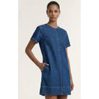 Dress Mini Chambray Roma - Indigo