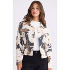 Jacket Sidewalker  Abstract Cow
