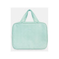 Cosmetic Bag Woven Hanging Teal