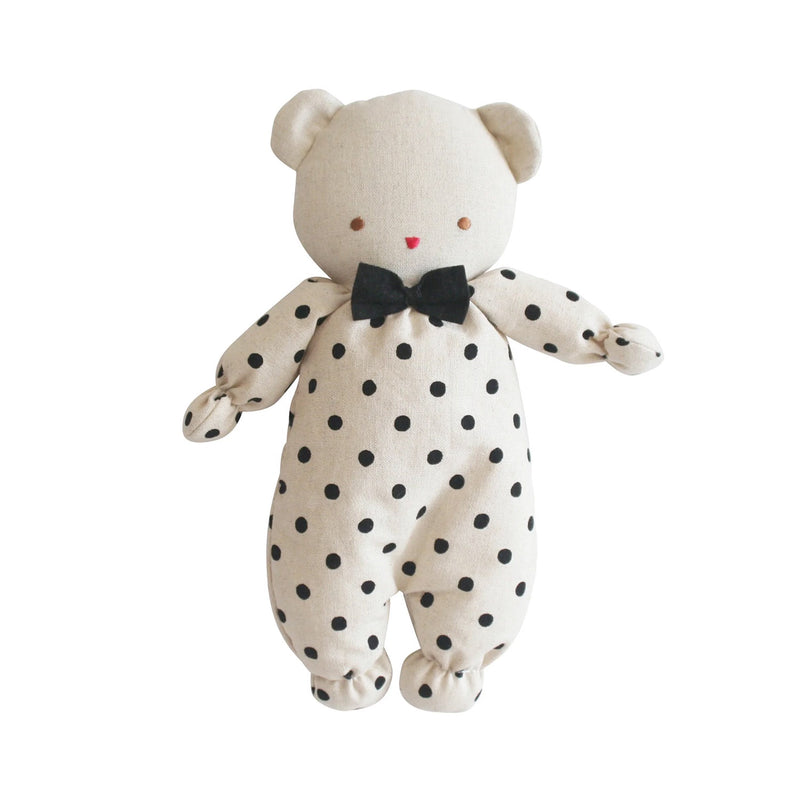 Baby Ted Black Linen Spot