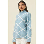 Jumper Mckenna Diamond - Ice Blue