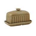 Butter Dish Studio Ceramic 17x10x10cm Olive