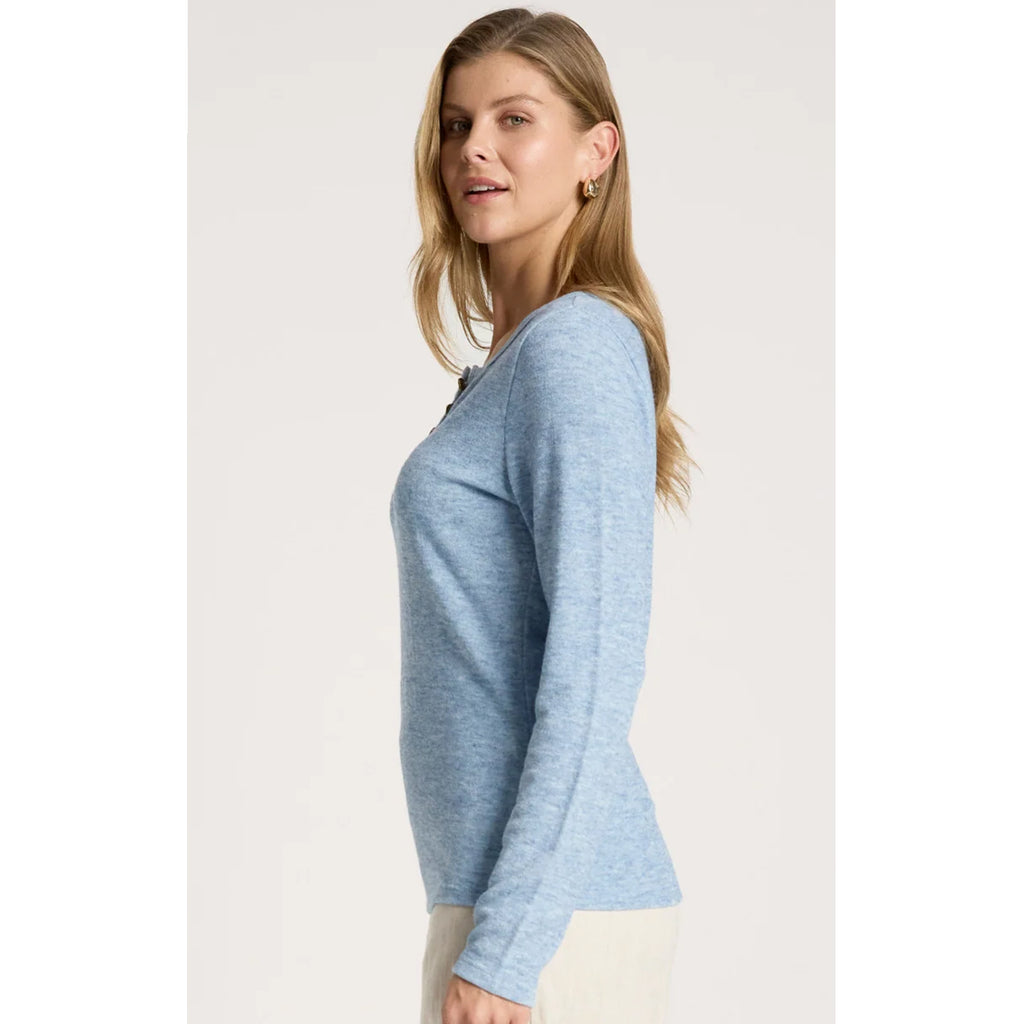 Top Rumi Long Sleeve - Lake