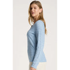 Top Rumi Long Sleeve - Lake