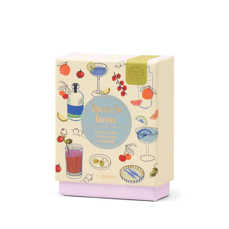 Game Cocktail Playing Cards