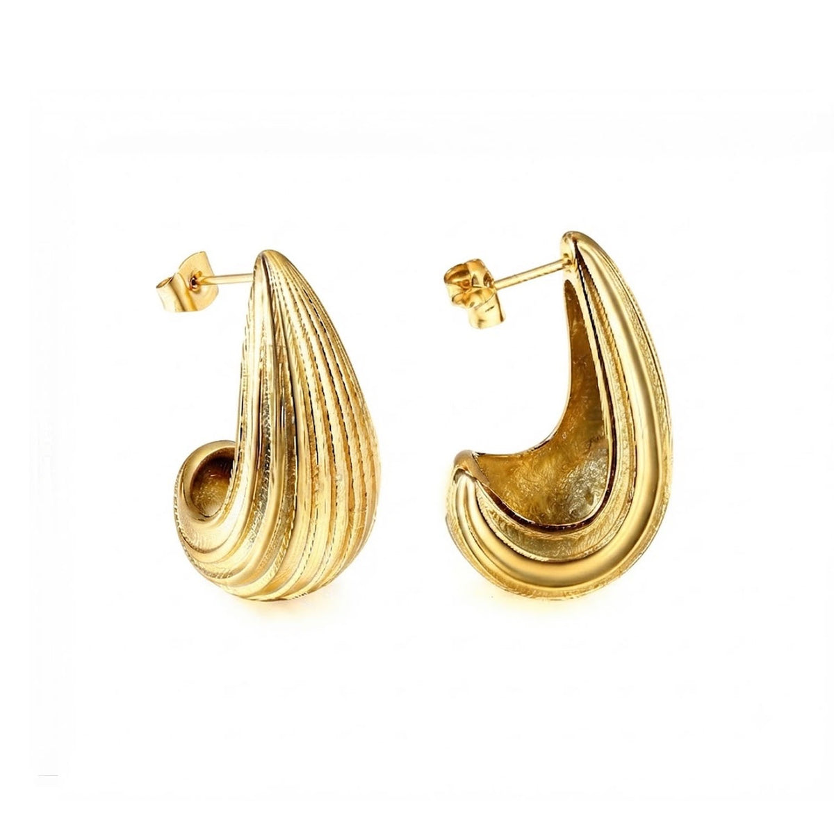 Earring Stud Gold - Livia