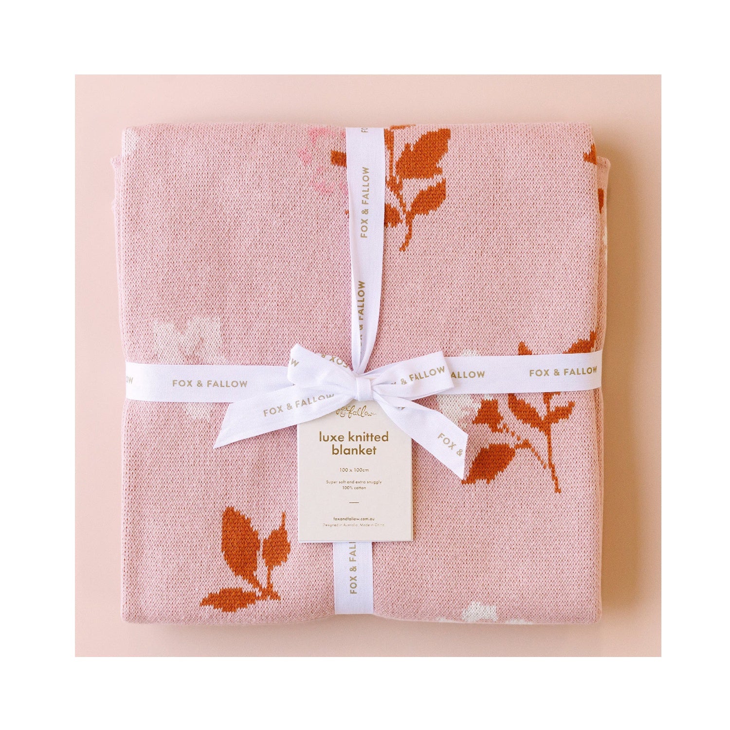 Baby Blanket Peony