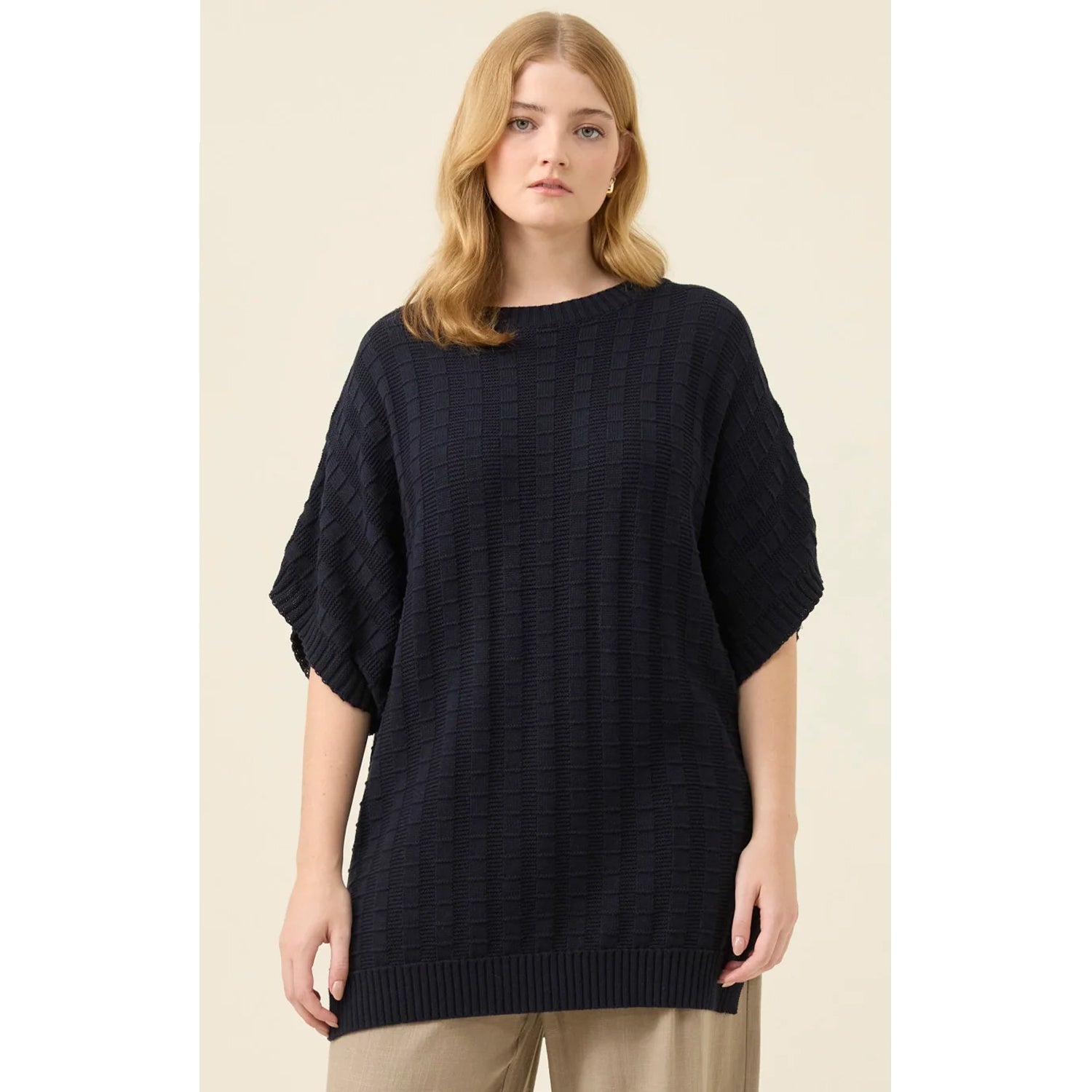 Top Sadie Knit - Navy