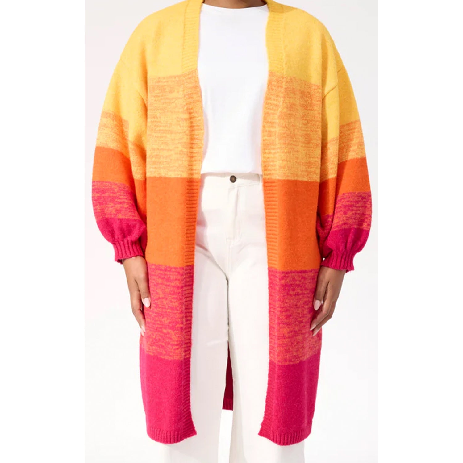 Cardigan Valenza OS - Sunrise