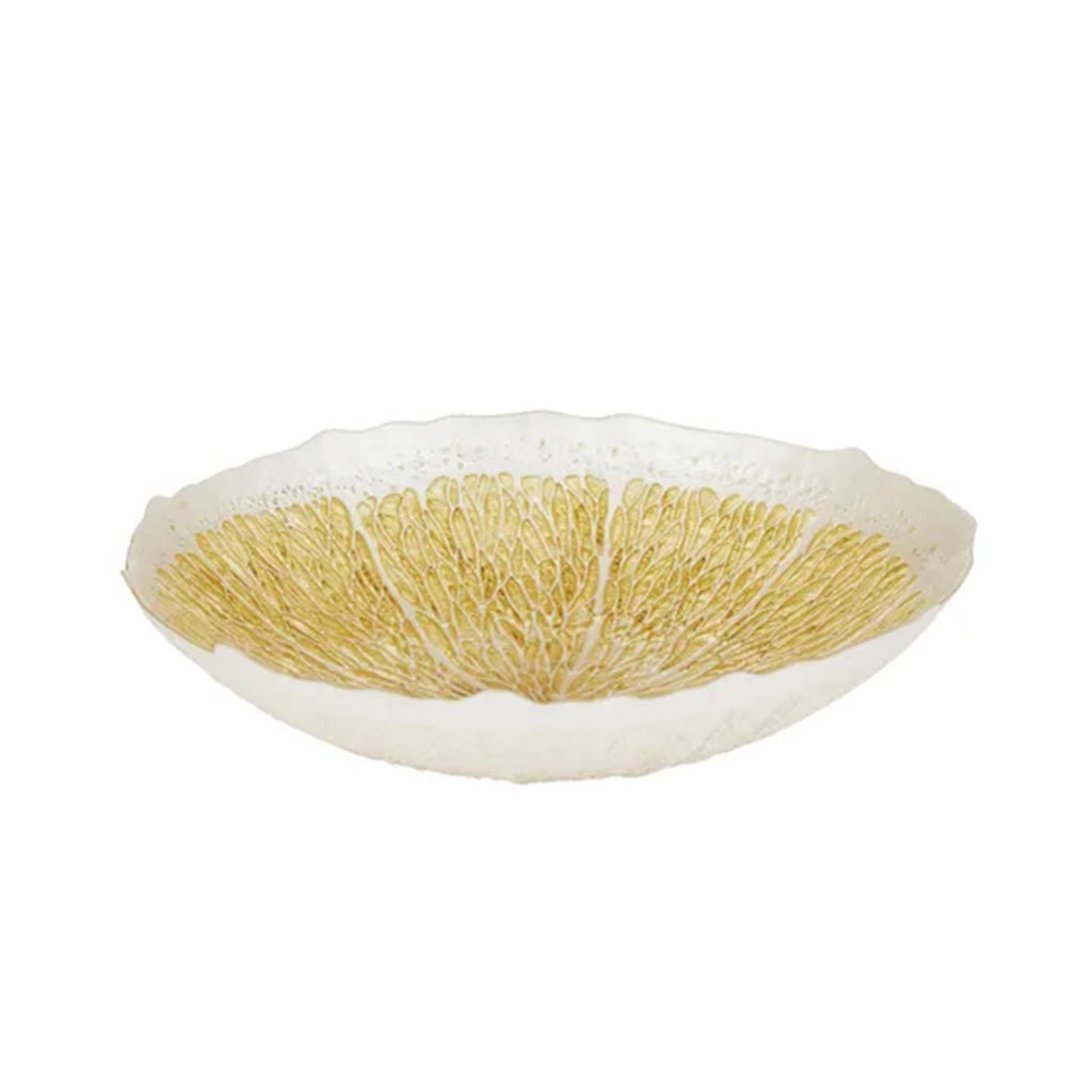 Bowl Glass Limones - Yellow