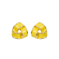 Earrings Parisio Twist - Citrine
