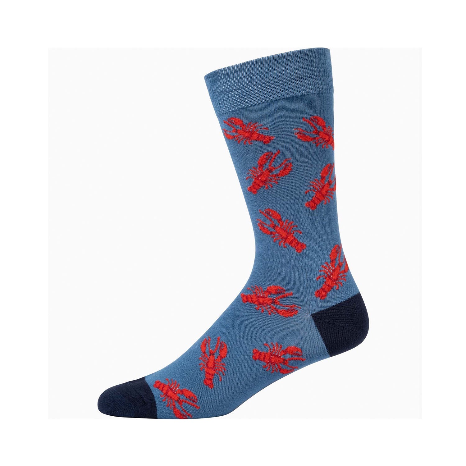 Mens Bamboo Socks - Lobster