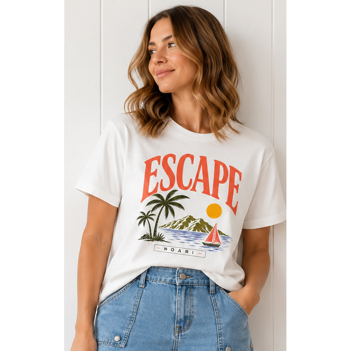 TShirt - Escape - White