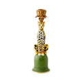 Candleholder Leo Leopard Resin