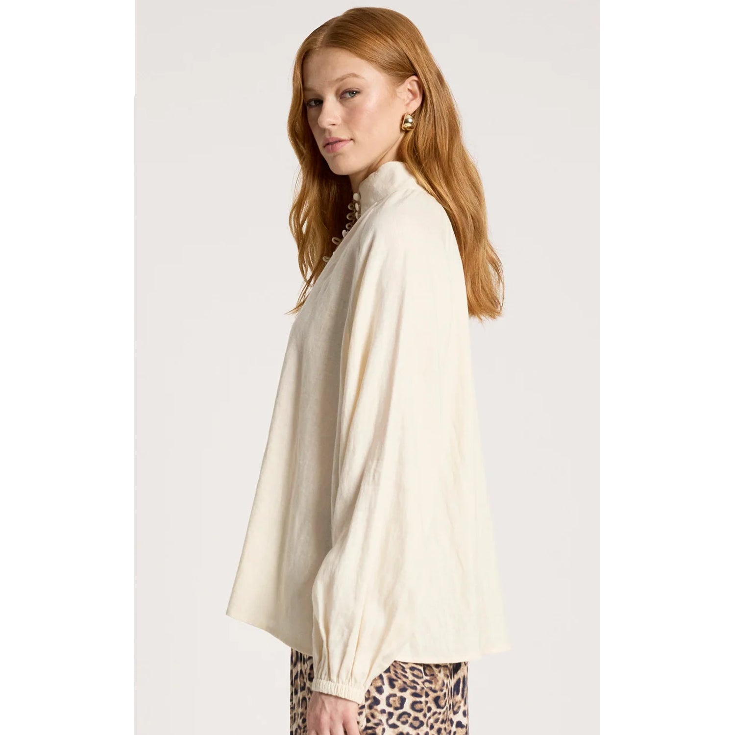 Top Bajau Button Shirt - Dune