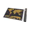 Scratch Map - Deluxe Travel Edition
