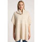 Poncho Maasai ONE SIZE - Dune/Bisque