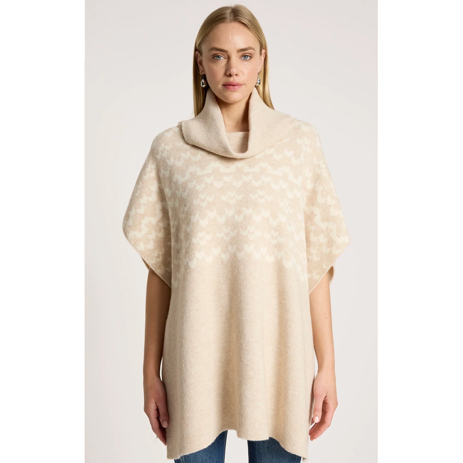 Poncho Maasai ONE SIZE - Dune/Bisque