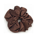 Silk Scrunchie - Chocolate