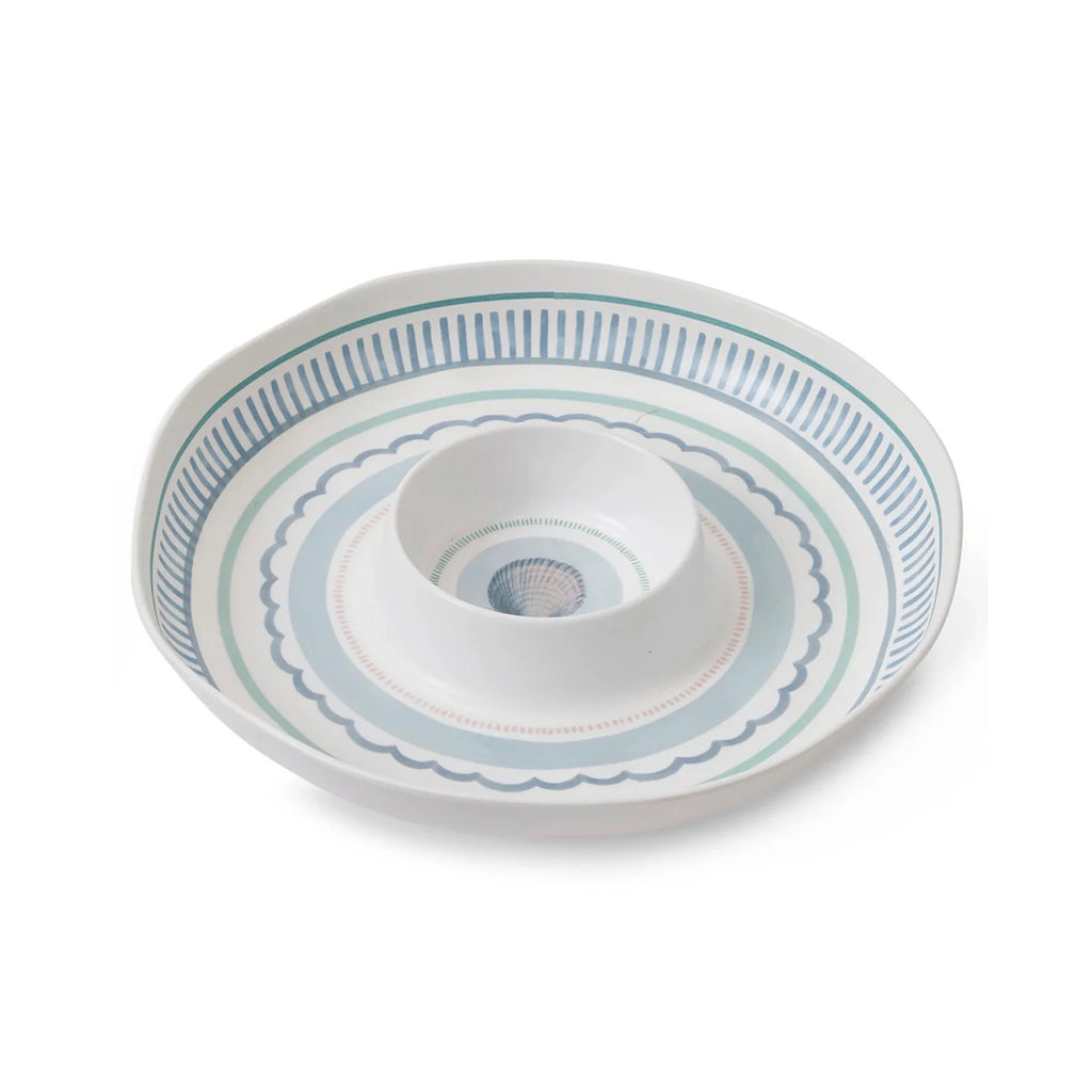 Platter Chip & Dip La Mer Melamine