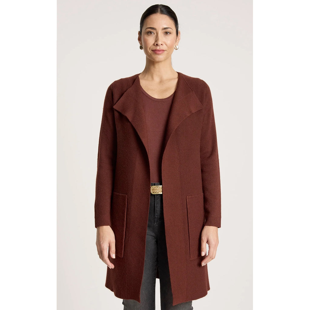 Cardigan Samira Mahogany