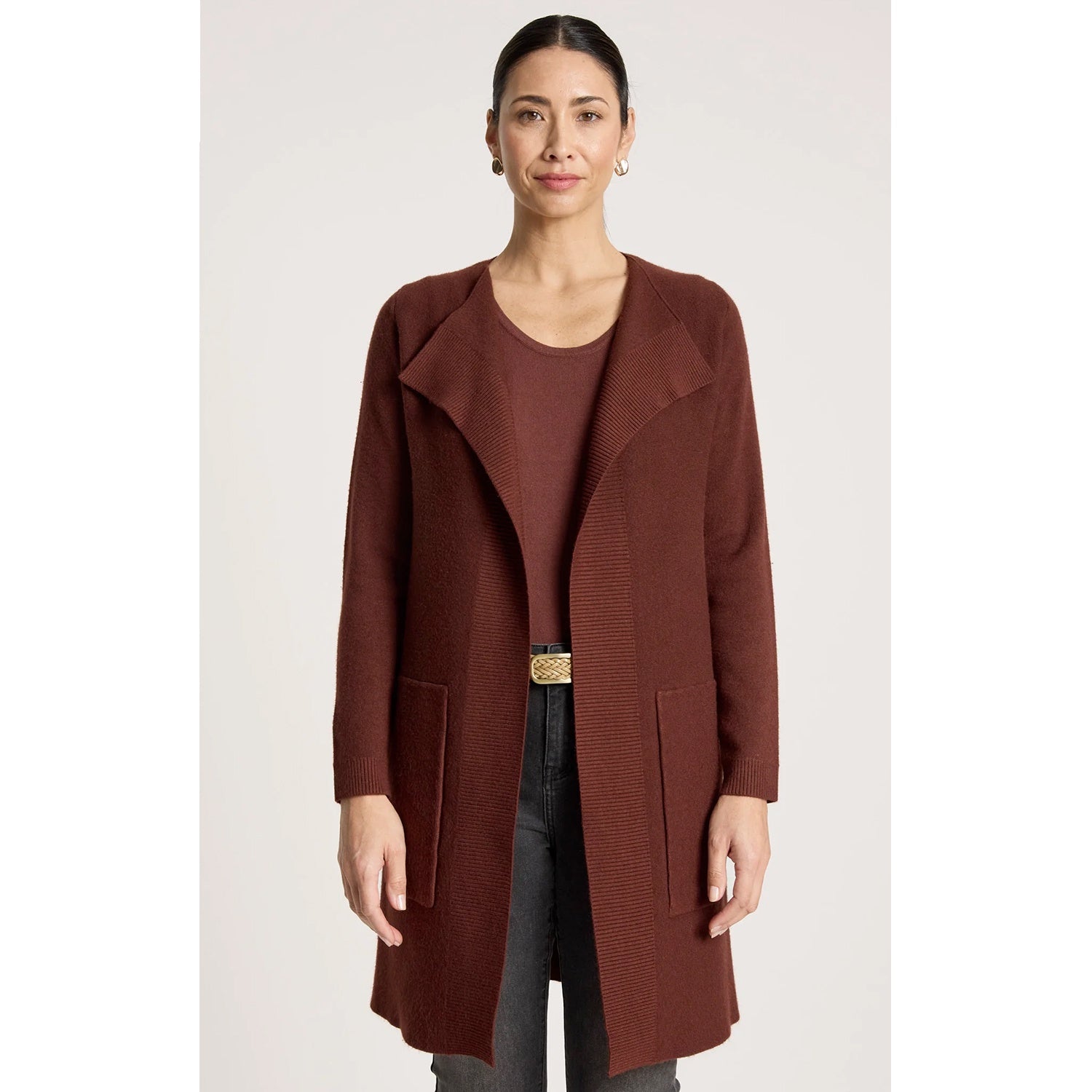 Cardigan Samira Mahogany