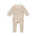 Zipsuit with Feet - Maple Glow