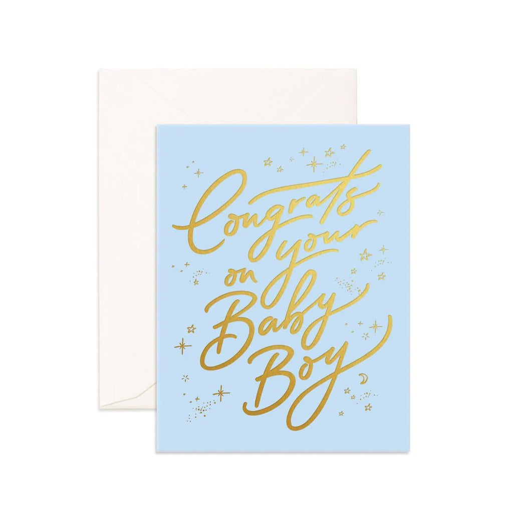 Card Congrats Baby Boy