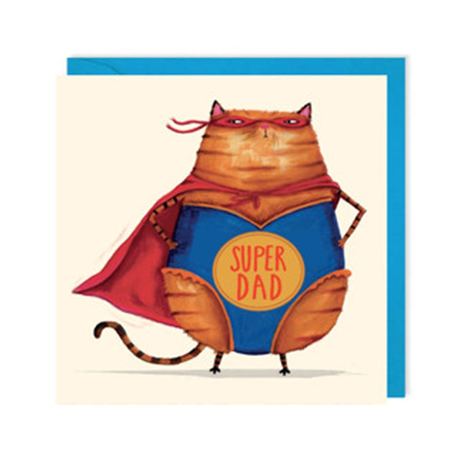 Card Fathers Day - Super Cat