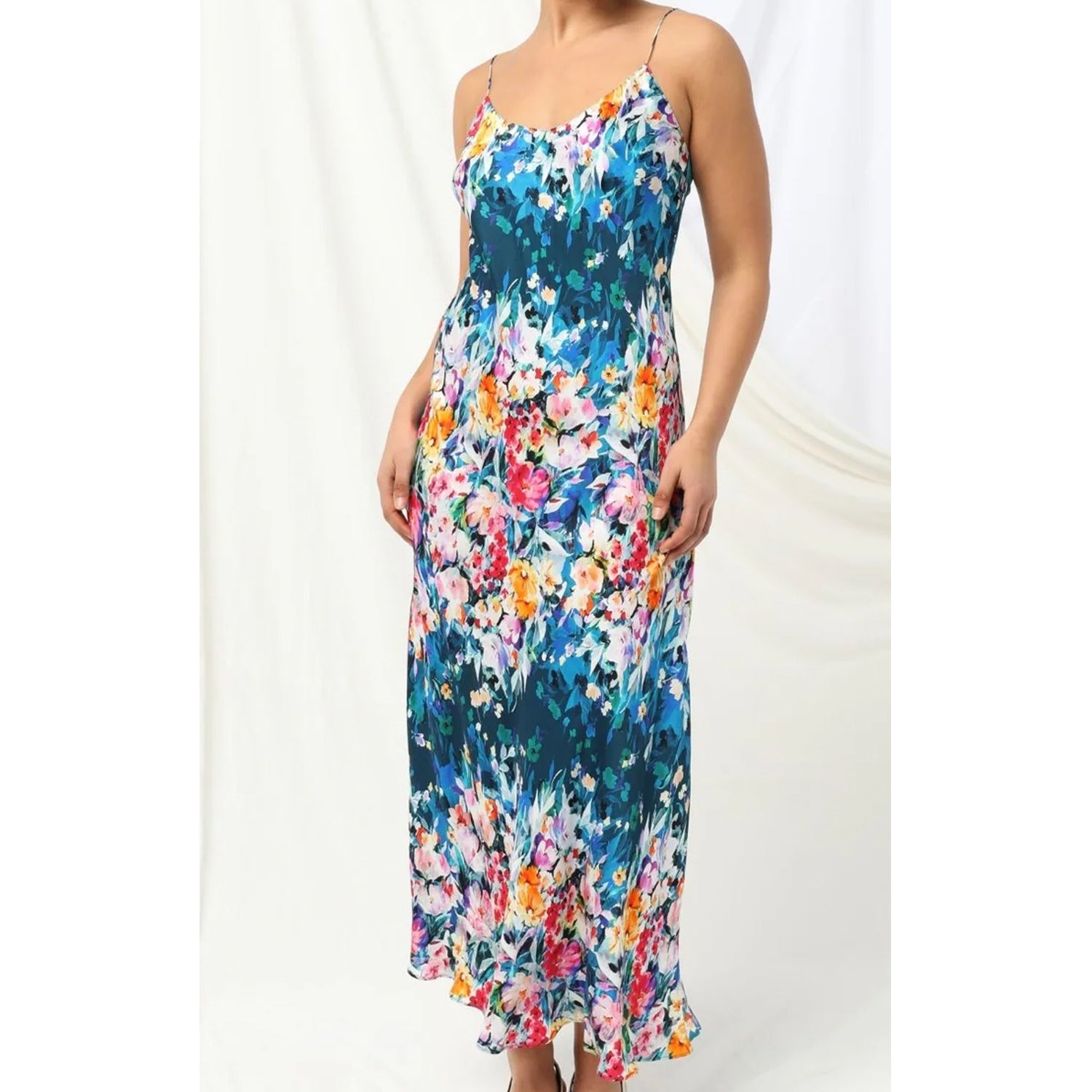 Dress Melody Slip - Midnight Floral