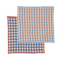 Dishcloth - Kit S/2 Recycled Cotton - Blue