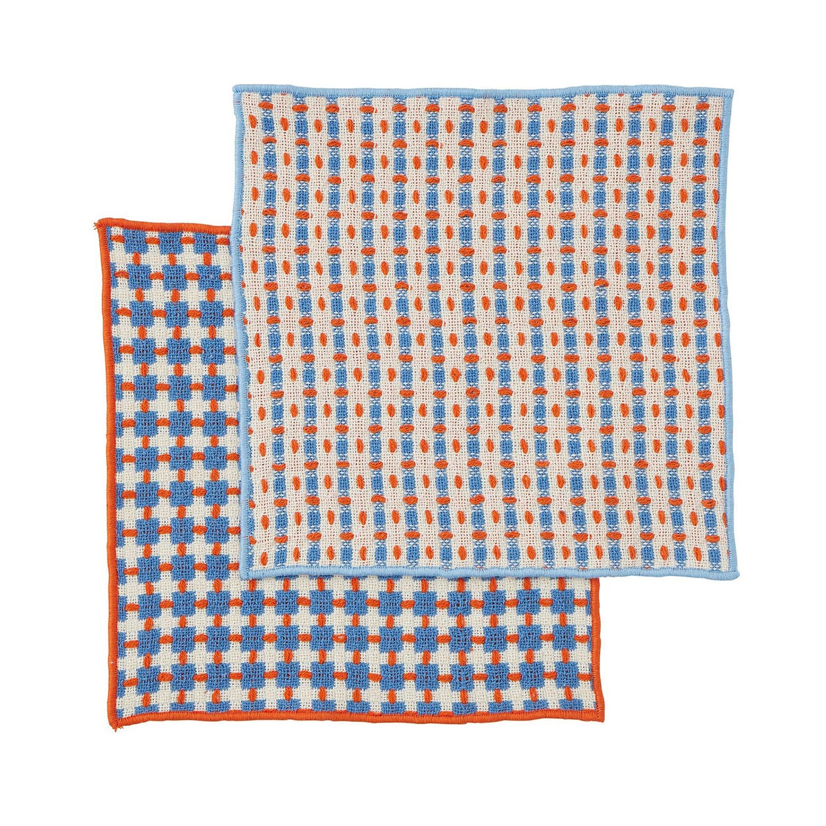 Dishcloth - Kit S/2 Recycled Cotton - Blue